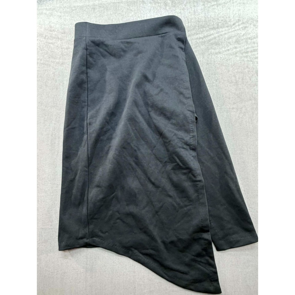 NWT Terea by Andrea Pitter Skirt Black Size Small Side Slit